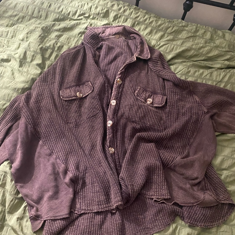 Brown scout jacket free people